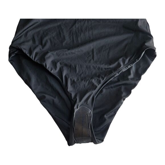 ANDIE Women's Swimsuit The Romana Black Smooth Front Rings Adjustable Straps NEW - Picture 9 of 9